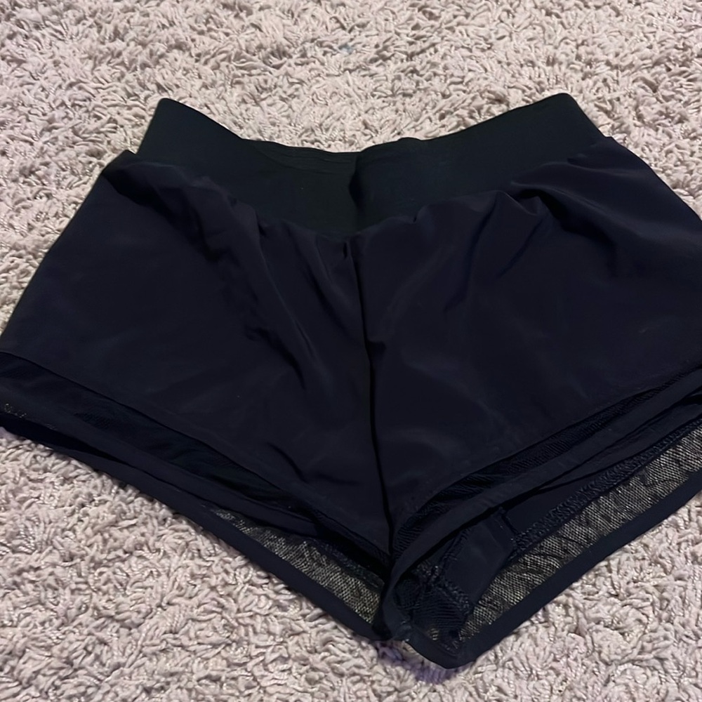 Varsity black cheer shorts